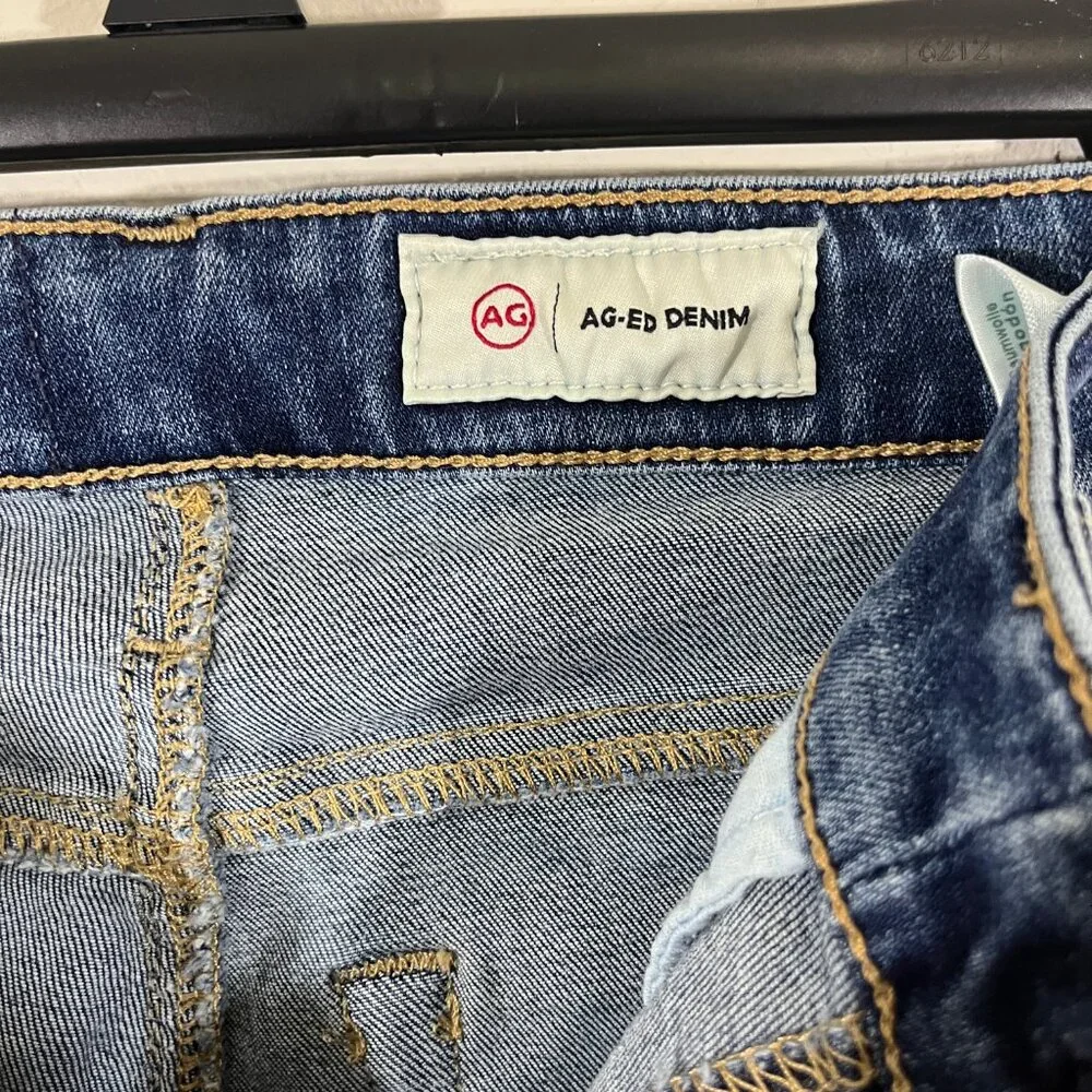 Adriano Goldschmeid Farrah Ankle Dark Wash Skinny Jeans Size 29 Style PW33418 - Picture 9 of 12